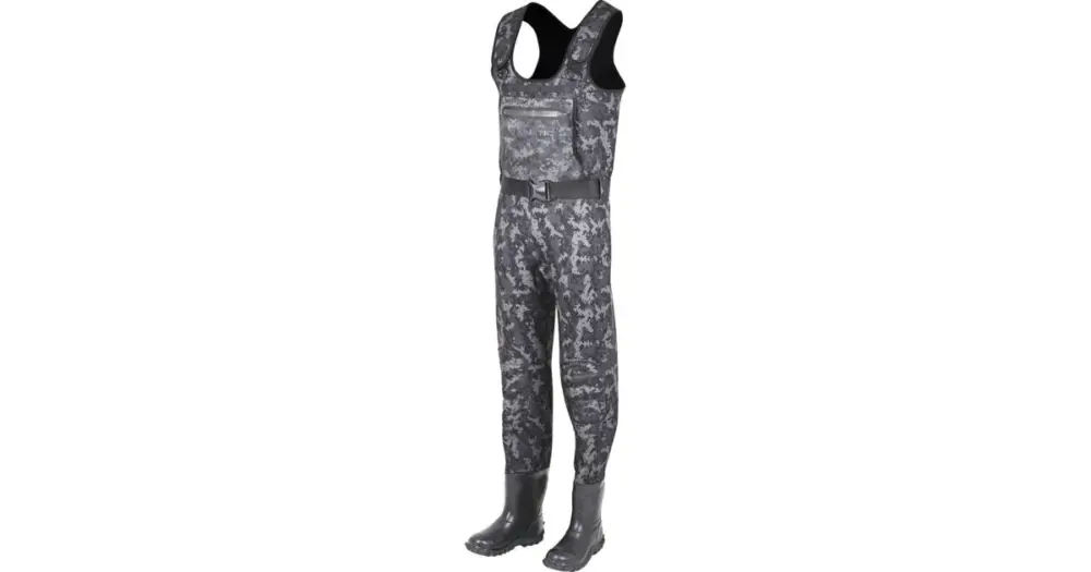 Kinetic Neoprenové Prsačky Neorush Bootfoot Cleated Grey Camo - EU 46-47 (UK 11-11,5) Nakupujte Hned