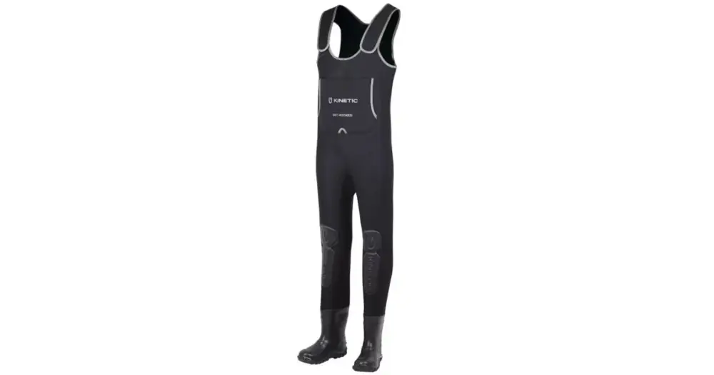 Kinetic Neoprenové Prsačky Neobreeze Bootfoot Cleated Black - EU 44-45 (UK 9-10) Nová Kolekce