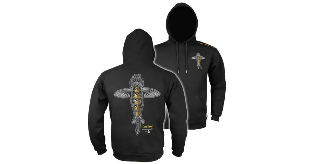 Aktuální Vass Mikina Carp Rising Hoodie Black - XL