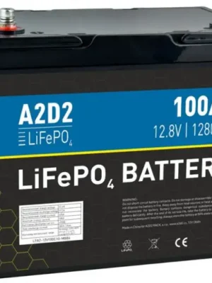 A2D2 Baterie LiFePo4 12,8 V 100Ah M8 NewCell Cells Nejprodávanější