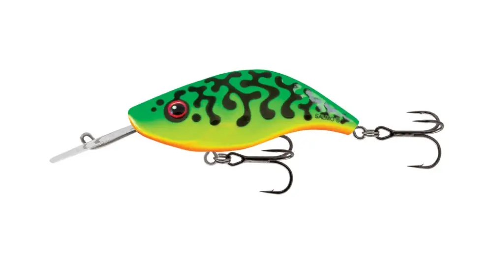 Časově Omezené Salmo Wobler Sparky Shad Floating Green Tiger 4 cm