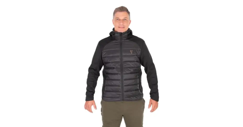 Horká Nabídka Fox Bunda Collection Hybrid Jacket Black Orange - XXL