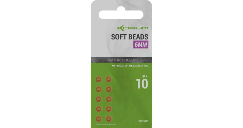 Korum Korálky Smokescreen Soft Beads 10 ks Akční Cena