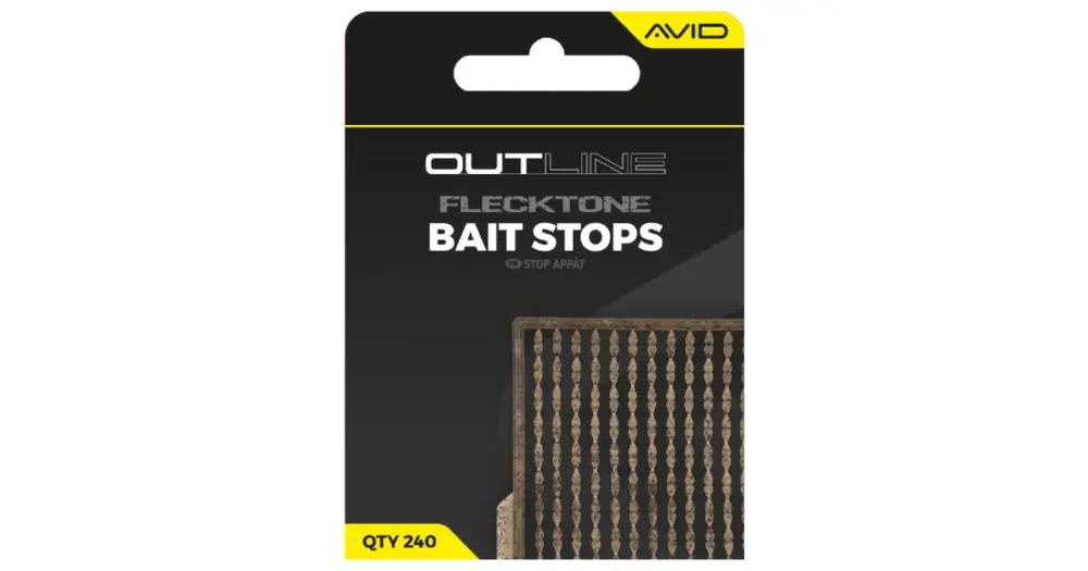 Avid Carp Zarážky Outline FleckTone Bait Stops Horká Nabídka