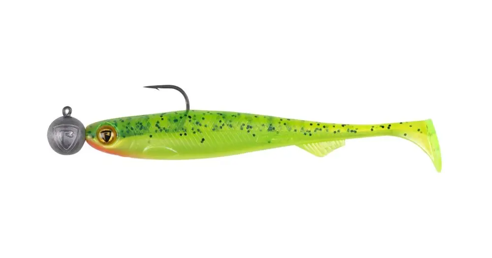 Fox Rage Gumová Nástraha Loaded Slick Shad UV Lemon Tiger - 13 cm 12 g Ihned K Objednání