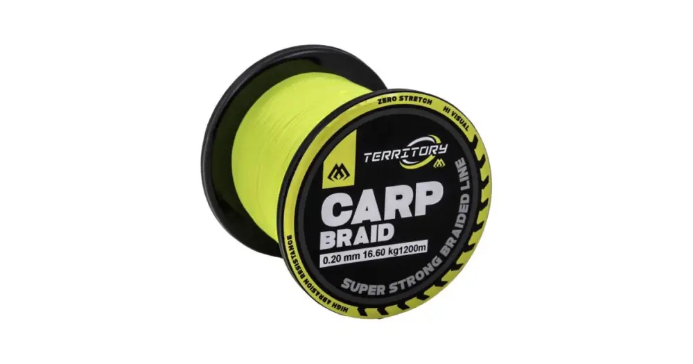 Mikado Splétaná Šňůra Territory Carp Braid 1200 m Super Cena