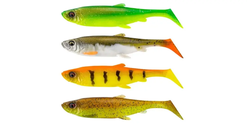 Savage Gear Gumová Nástraha 3D Herring Shad Dark Water Mix 4 ks - 11 cm 9 g Nejprodávanější