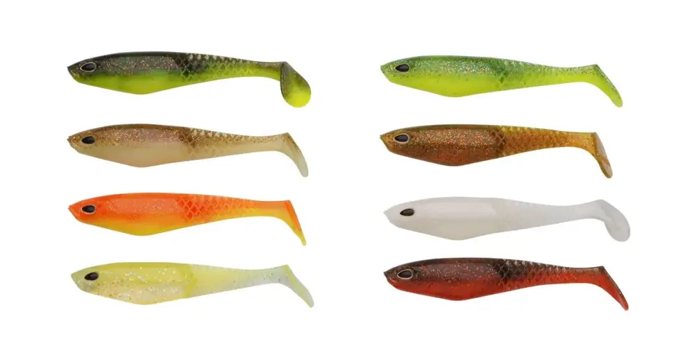 Berkley Gumová Nástraha Powerbait Cullshad Mixpack Darkwater - 7,5 cm 3,7 g 8 ks Omezená Nabídka