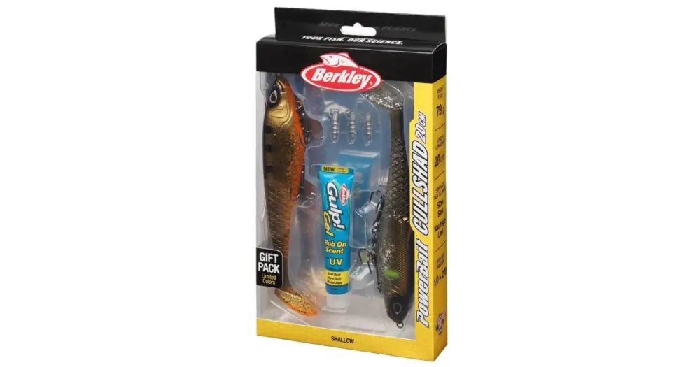 Nejprodávanější Berkley Gumová Nástraha Cullshad Limited Edition Gift Pack 20 cm 79 g