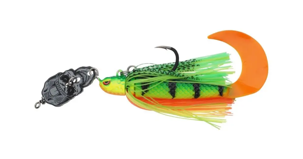 Speciální Cena Madcat Třpytka Skull Blade Jig XL Sinking Firetiger UV