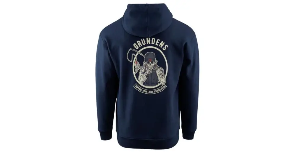 Grundéns Mikina Displacement DWR Hoodie SL Guides Dark Navy - L Expresní Doručení