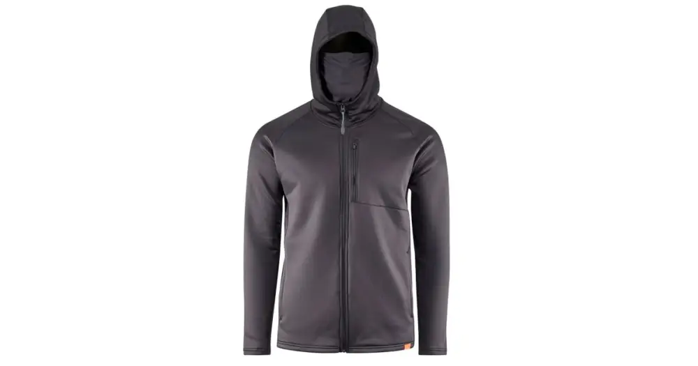 Hit Sezóny Grundéns Termomikina Grundies Thermal FZ Hoodie Black - M