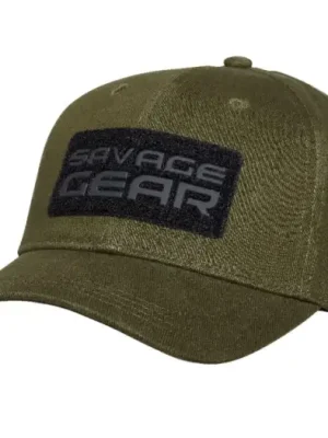 Akční Cena Savage Gear Kšiltovka Badge Baseball Cap Green