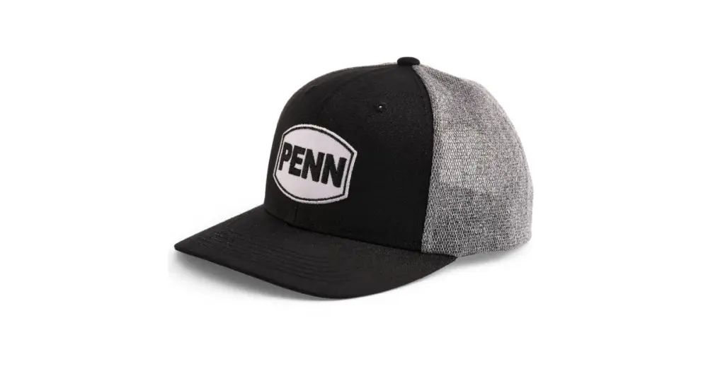 Penn Kšiltovka Trucker Black Cap Heather Grey Nejlepší Cena