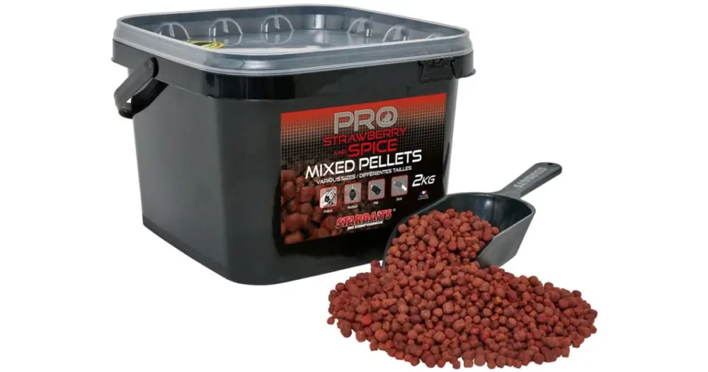 Starbaits Pelety Mixed Pro Strawberry Spice 2 kg Nejlepší Cena