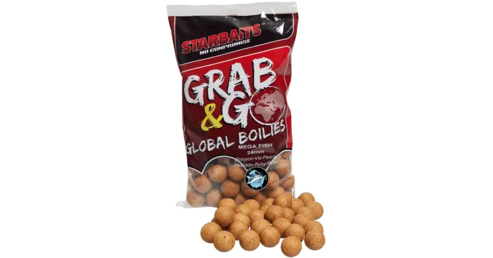 Starbaits Boilies G&G Global Mega Fish - 800 g 24 mm Ihned K Objednání