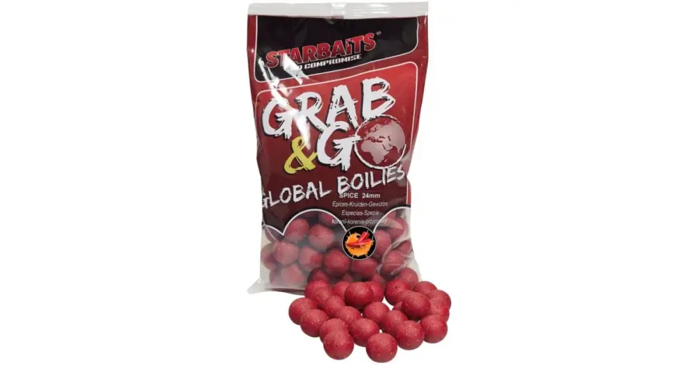 Cenový Hit Starbaits Boilies G&G Global Spice - 800 g 20 mm