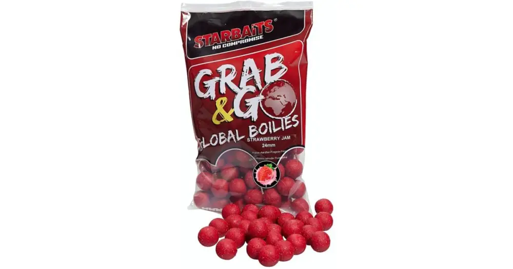 Starbaits Boilies G&G Global Strawberry Jam - 800 g 24 mm Akční Cena