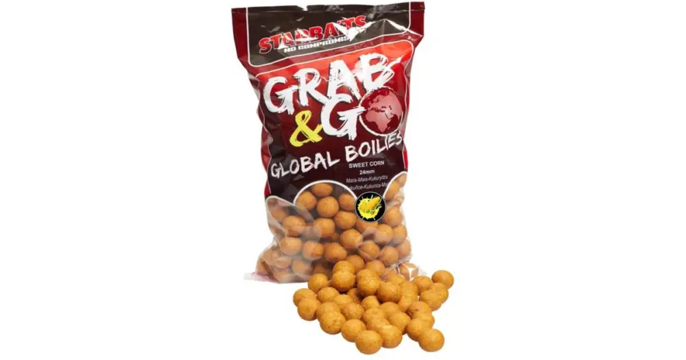 Sezónní Sleva Starbaits Boilies G&G Global Sweet Corn - 800 g 24 mm