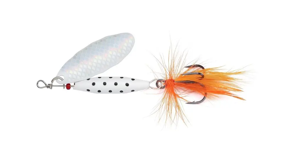 Abu Garcia Třpytka Reflex White Sinking White Flash - 4,5 cm 7 g Hit Sezóny