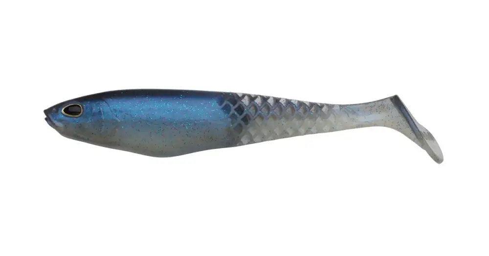 Sezónní Sleva Berkley Gumová Nástraha Powerbait Cullshad Blue Pearl - 12,5 cm 16,8 g 4 ks