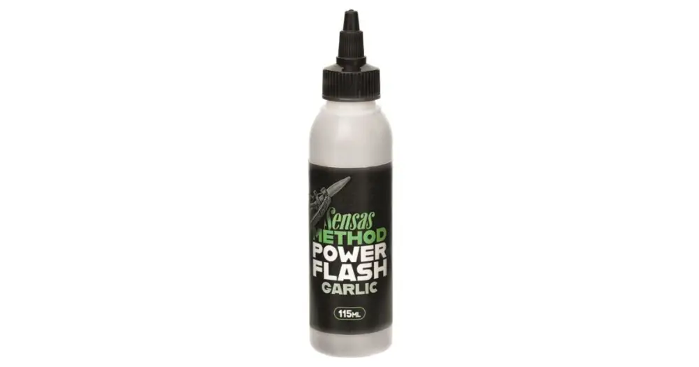 Sensas Gel Power Flash 115 ml - White Garlic Nová Kolekce