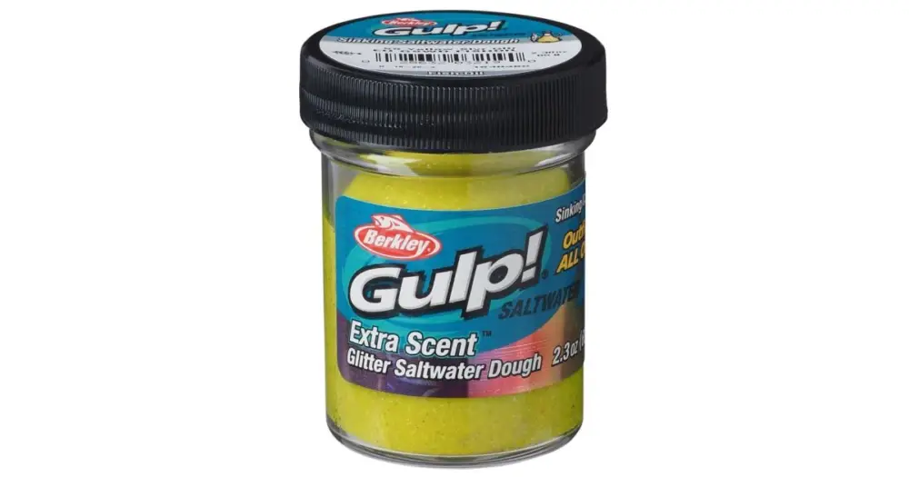 Berkley Těsto Gulp! Dough Sinking 65 g - Sunshine Yellow Silver Akční Nabídka