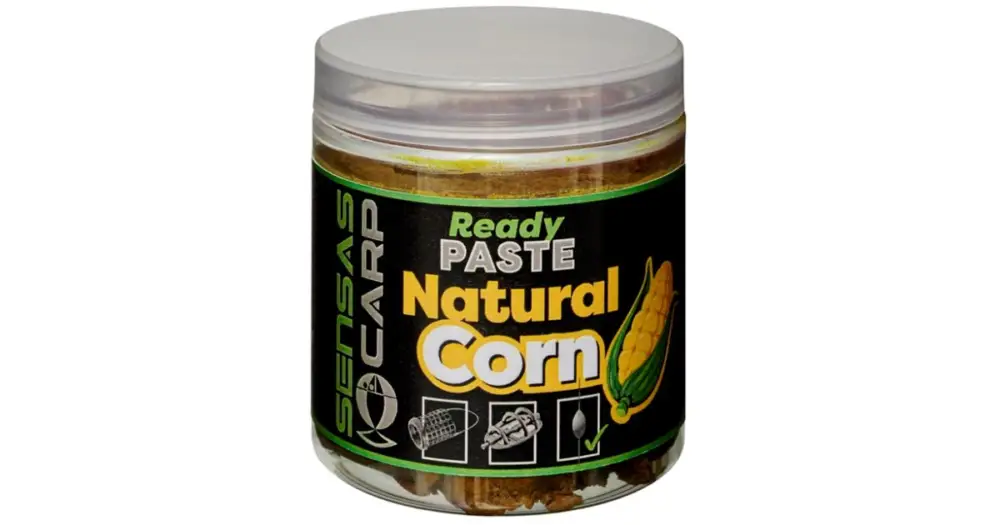 Sensas Pasta Ready Paste 250 g - Natural Corn Originální