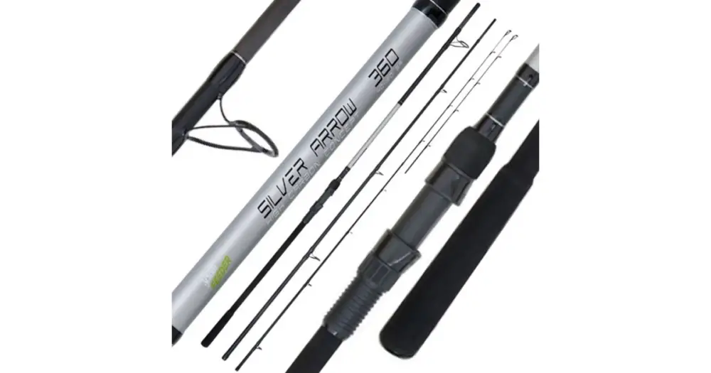 Koupit Online Sensas Prut Silver Arrow Feeder 3,9 m 100-150 g 3+2 Díly