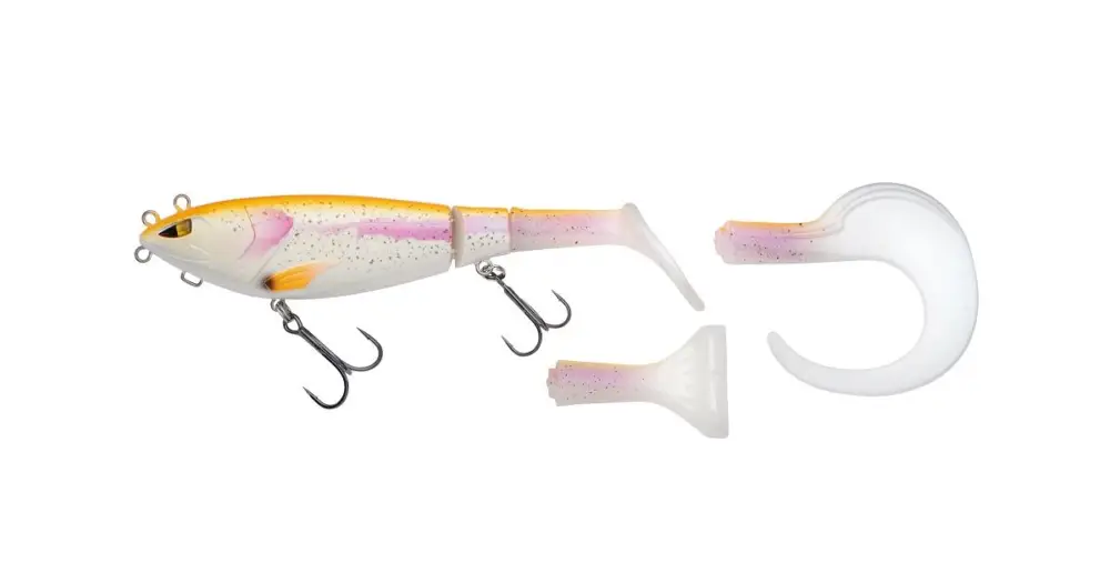Nová Kolekce Berkley Wobler Zilla Tailswinger Sinking Albino Trout
