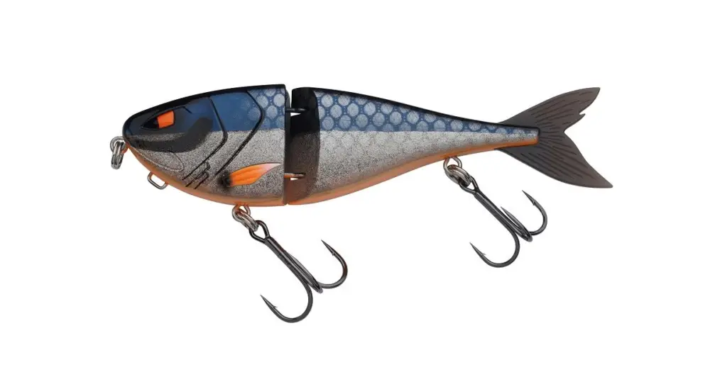 Sezónní Sleva Berkley Wobler Zilla Jointed Glider Sinking Two Tone Fegis - 18 cm 80 g