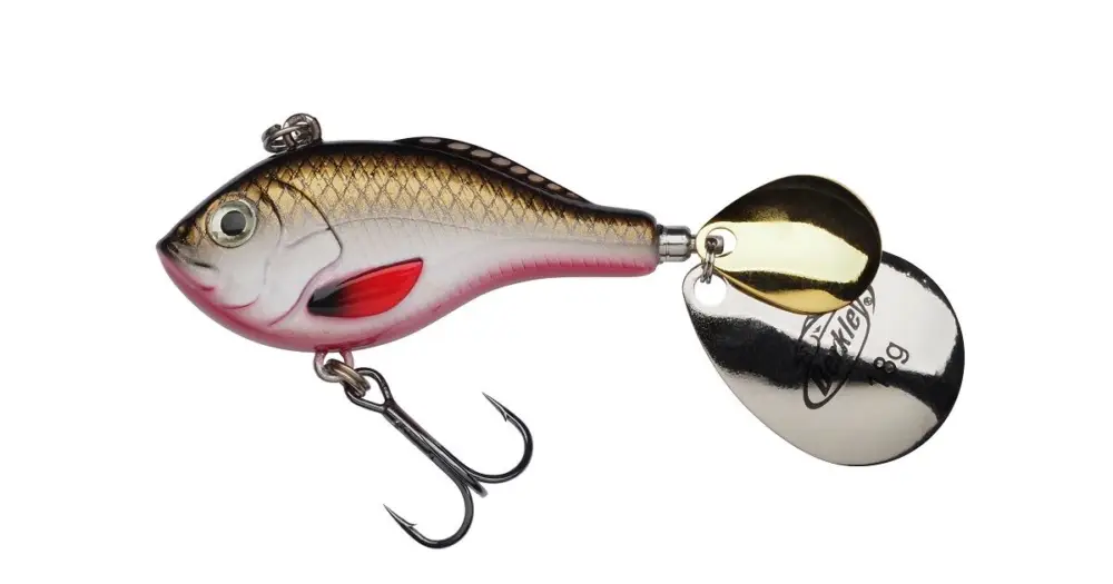 Berkley Nástraha Pulse Spintail XL Sinking Black And Red 8 cm 18 g Objednat Nyní