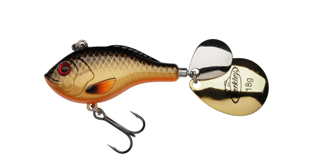 Berkley Nástraha Pulse Spintail XL Sinking Dark And Dirty Roach - 10 cm 28 g Doprava Zdarma