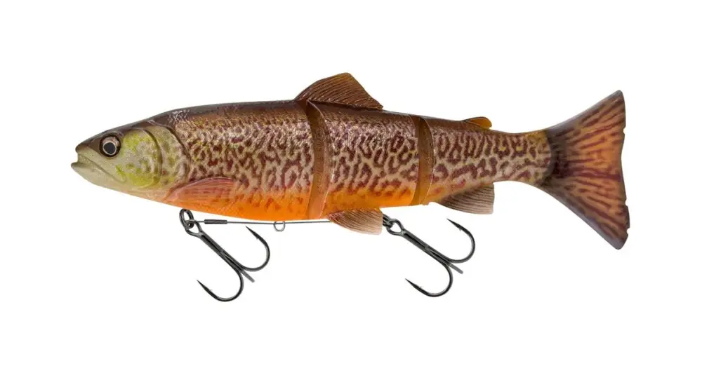 Savage Gear Gumová Nástraha 3D Line Thru Trout Tiger Trout - 40 cm 685 g Akční Cena