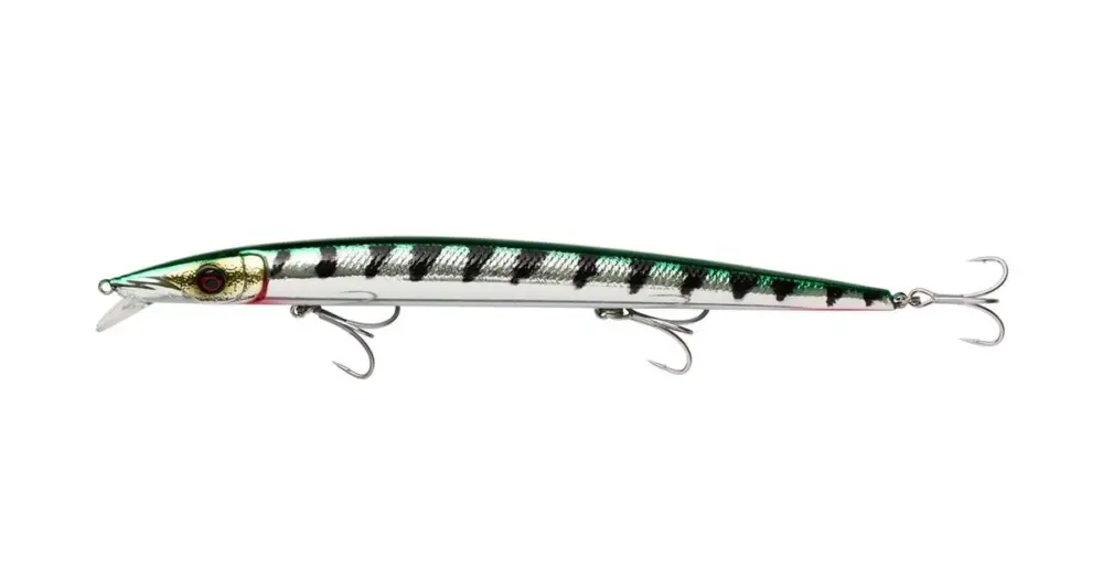 Savage Gear Wobler Barra Jerk Sinking Green Barracuda Pouze Dnes