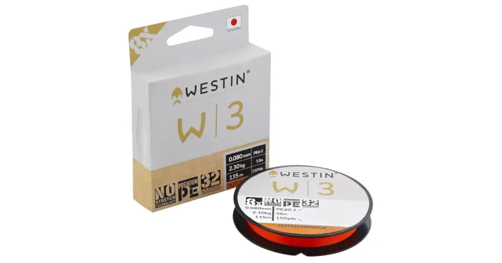 Ihned K Objednání Westin Splétaná Šňůra W3 8-Braid Dutch Orange 135 m - 0,205 mm 10,1 kg