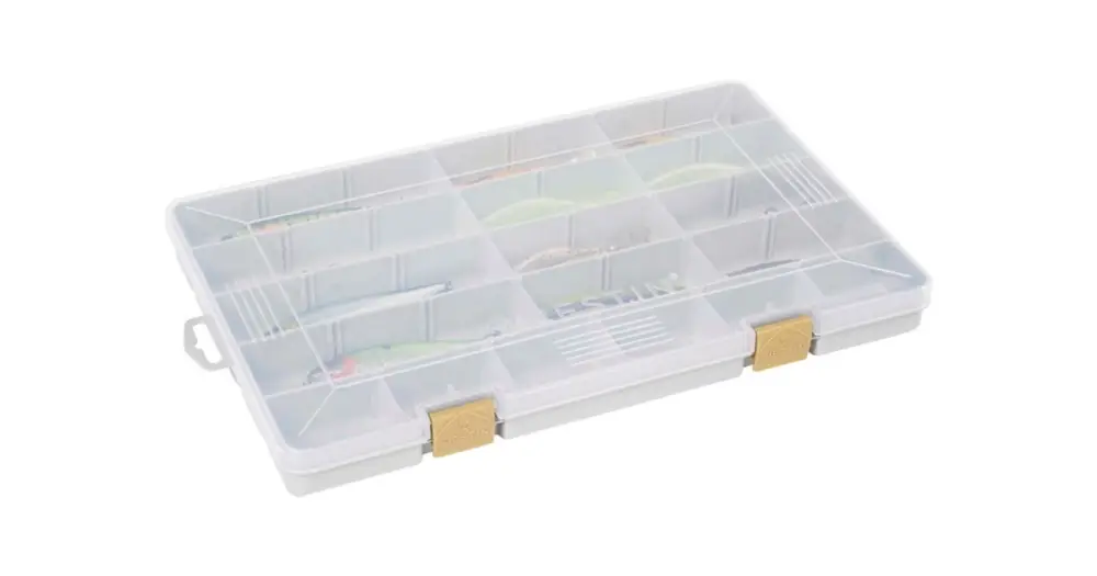 Levný Westin Krabička W3 Tackle Box Grey/Clear 35,5 x 22,5 x 3,5 cm