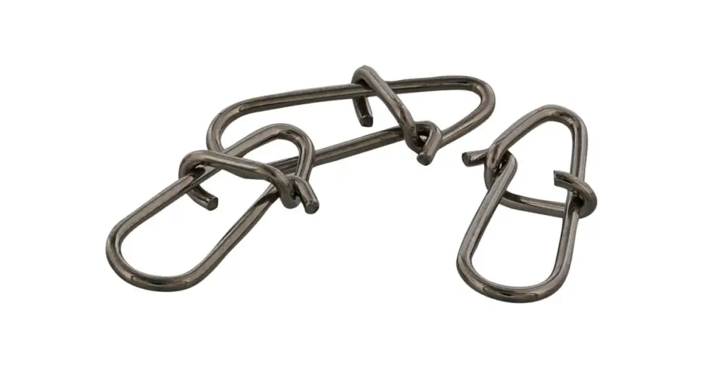 Aktuální Westin Karabinka Drop Snap Black Nickel 10 ks - S 32 kg