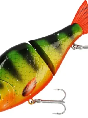 Akční Nabídka Mikado Wobler MFT Swimbait Slow Sinking Hot Perch - 13 cm 81 g