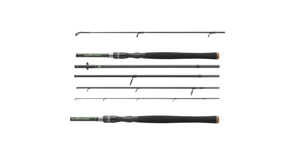 Cenový Hit Daiwa Prut Wilderness Travel Spin 2,5 m 10-50 g