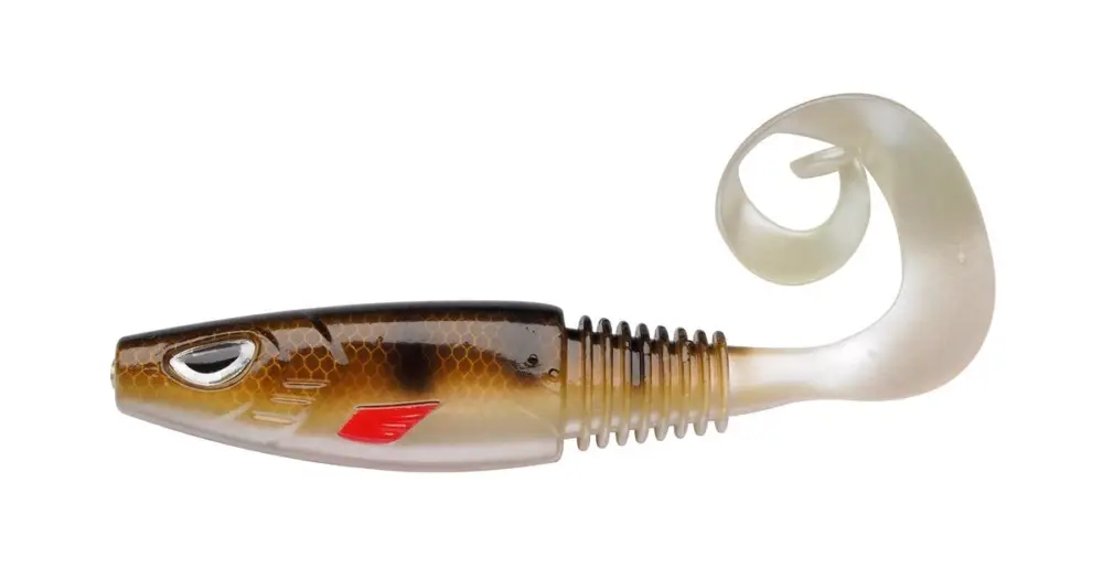 Berkley Gumová Nástraha Sick Curl Perch - 8 cm Nejprodávanější