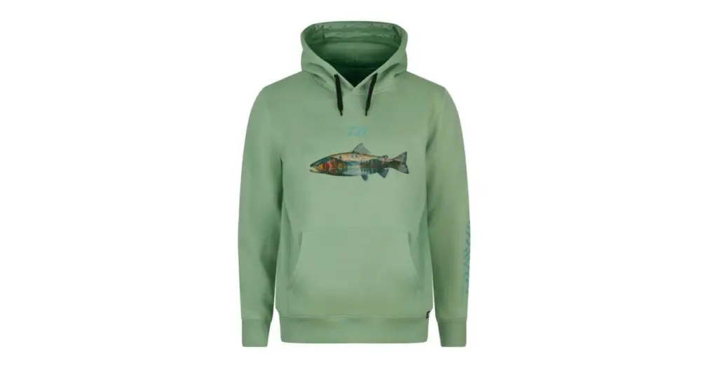 Daiwa Mikina Hoodie Trout - XXL Koupit Online