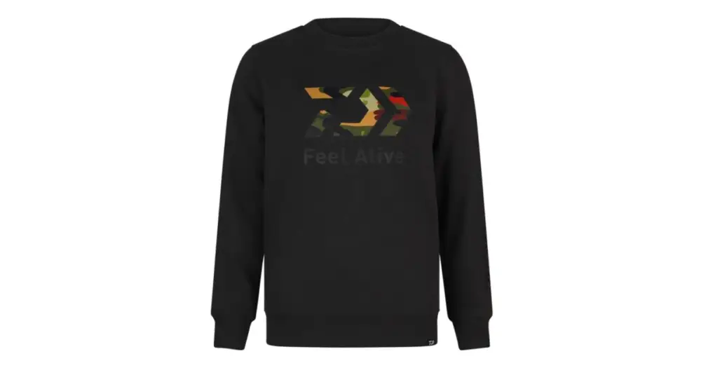 Daiwa Mikina D-Vec Hoodie Crew Neck Camo Časově Omezené