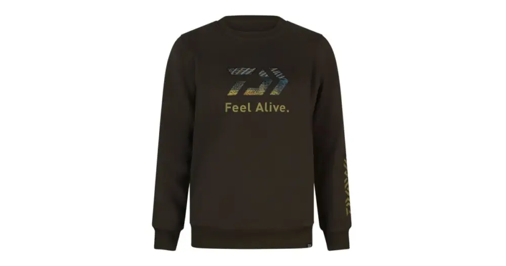 Daiwa Mikina D-Vec Hoodie Crew Neck Zander - XXL Autentický