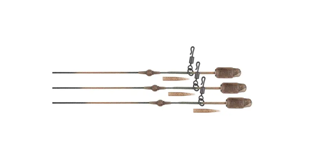 Fox Montáž Edges Leadcore Heli-Clip Rigs Camo 3 ks 50 lb Top Prodej