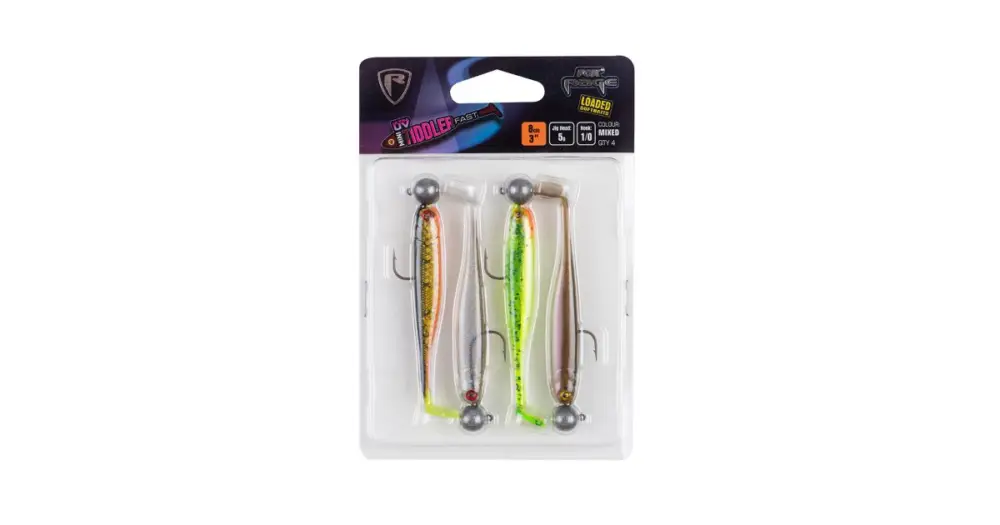 Fox Gumová Nástraha Mini Tiddler Mixed Colour Packs Loaded 4 ks Bezpečná Platba