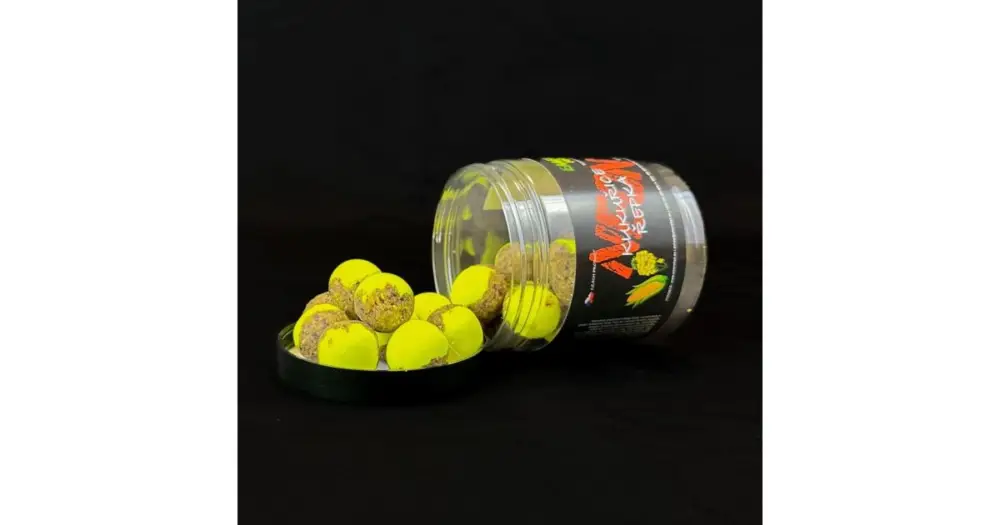 Horká Nabídka Emersfish Boilie Neonky Kukuřice Řepka 100 g - 20 mm