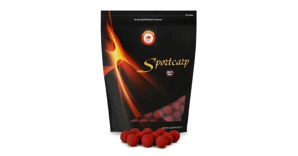 Odeslání Ihned Sportcarp Boilies Jahoda - 24 mm 800 g