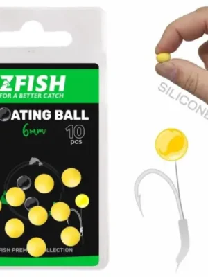 Zfish Plovoucí Silikonová Kulička 10 ks Dokud Zásoby Vydrží