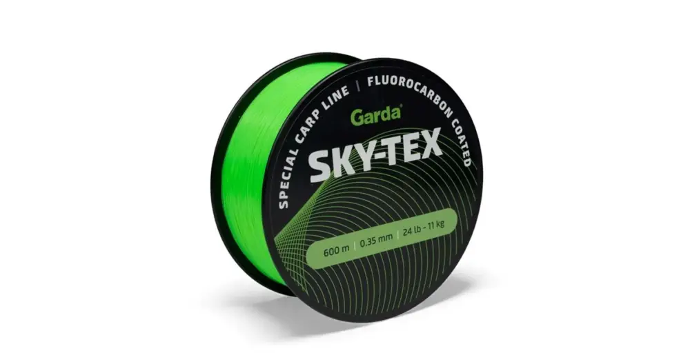 Výprodej Garda Vlasec Sky-Tex Fluo Zelený 600 m - 0,35 mm 11 kg